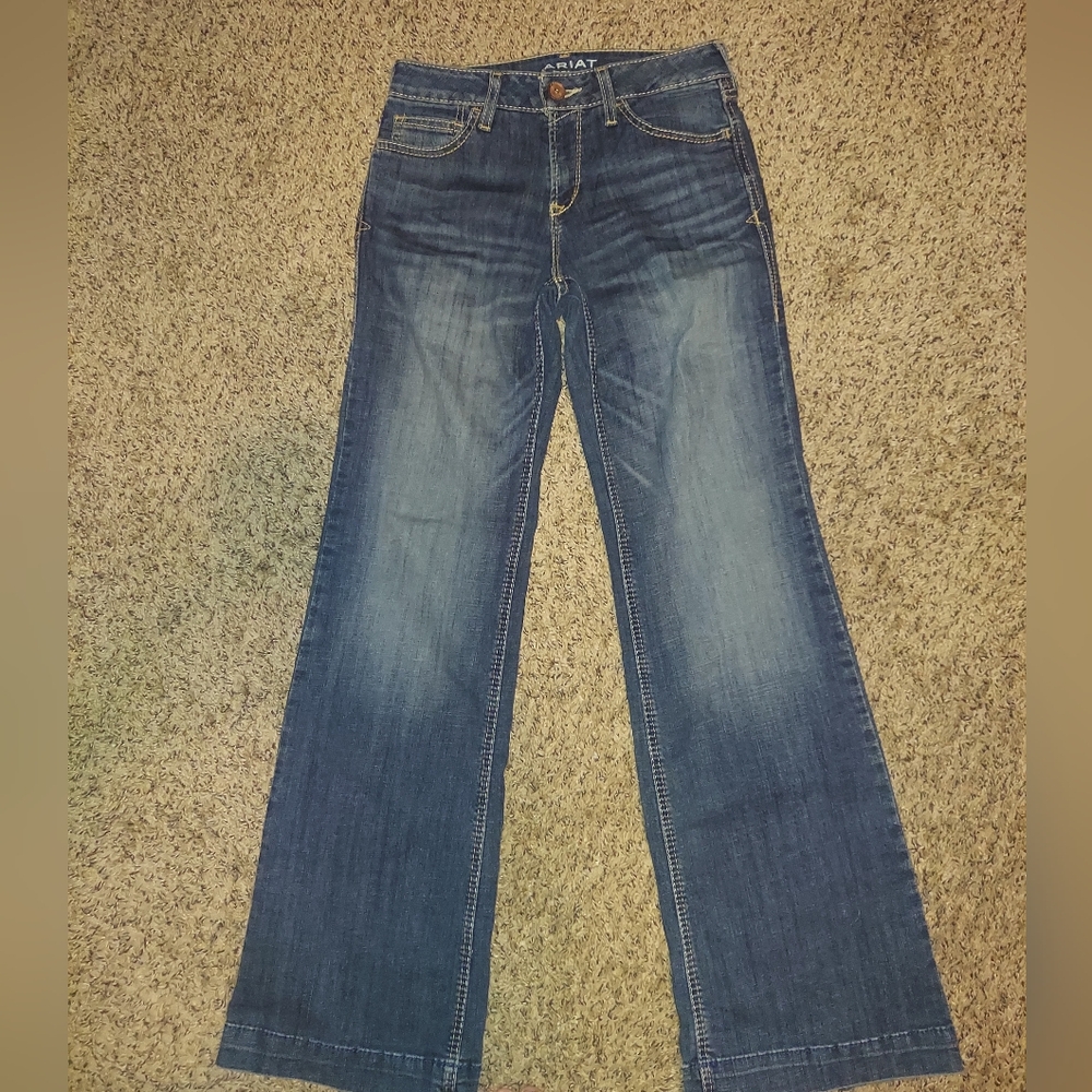 Ariat Women's Dark Blue Trouser Jeans 28R